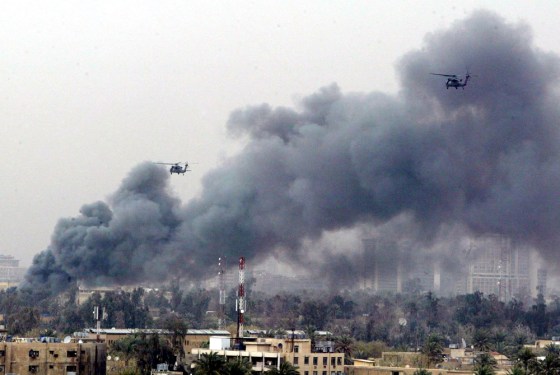 Image: Baghdad green zone attack