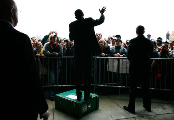 Image: Senator Barack Obama in Lancaster, Pa.