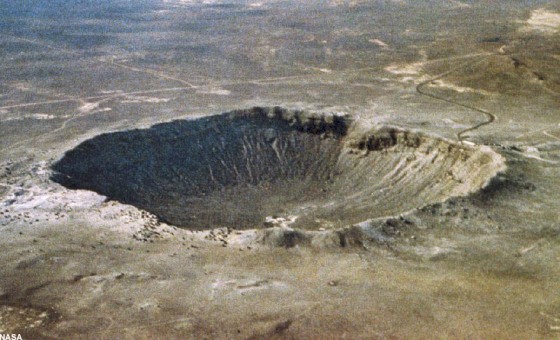 Meteorites left more than 170 humongous holes