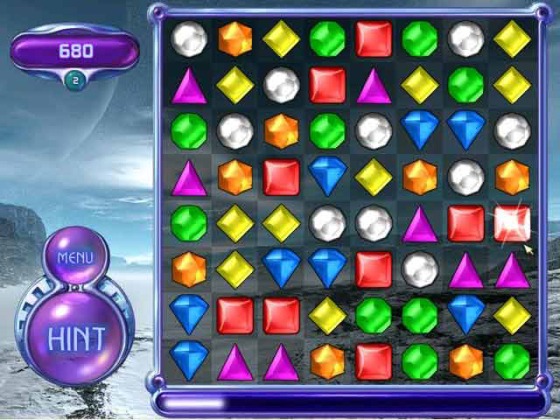 Image: video game \"Bejeweled\"