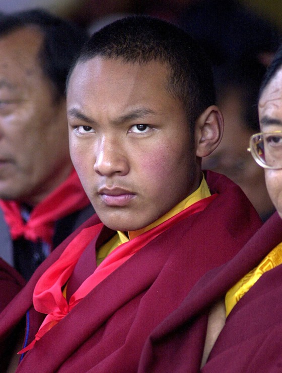 Image: Ugyen Trinley Dorje, the 17th Karmapa Lama