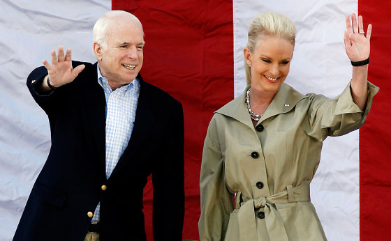Image: John McCain, Cindy McCain
