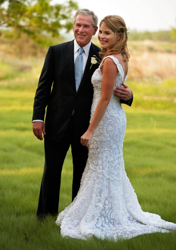 George bush daughters wedding dress cheap