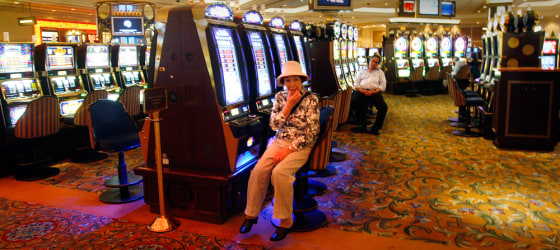 Image: Tourist in a casino