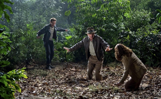 Image: Scene from \"Indiana Jones and the Kingdom of the Crystal Skull\"
