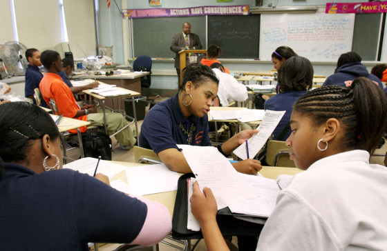 Image: Students in a classroom