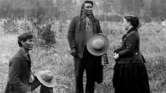 Image: Alice Fletcher and Chief Joseph