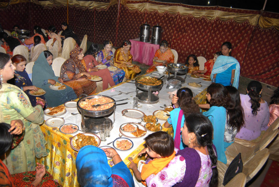 Image: Wedding party in Pakistan
