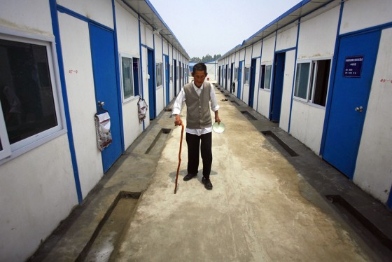 Image: Earthquake survivor