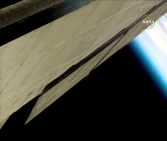 Space Shuttle Rudder NASA eases concerns over shuttle objects