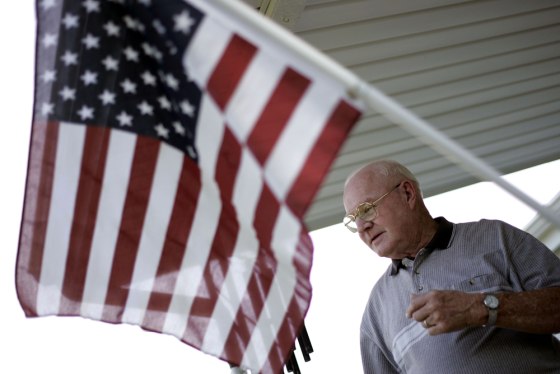 Image: Jim Peterman, 74, at his home, Saturday, June 28, 2008, in Findlay, Ohio