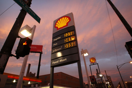 Image: U.S. gas prices