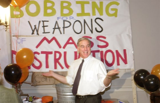 Dean Parties With Staff On Halloween
