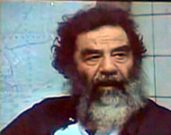 Saddam captured