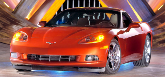 The 2005 Corvette C6 is one of the new models being unveiled in Detroit at the North American International Auto Show.
