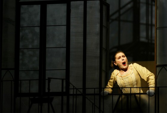SPANISH SOPRANO MARIA BAYO INTERPRETS MARGARITA DURING THE REHEARSAL OF OPERA 'FAUSTO' IN SEVILLE
