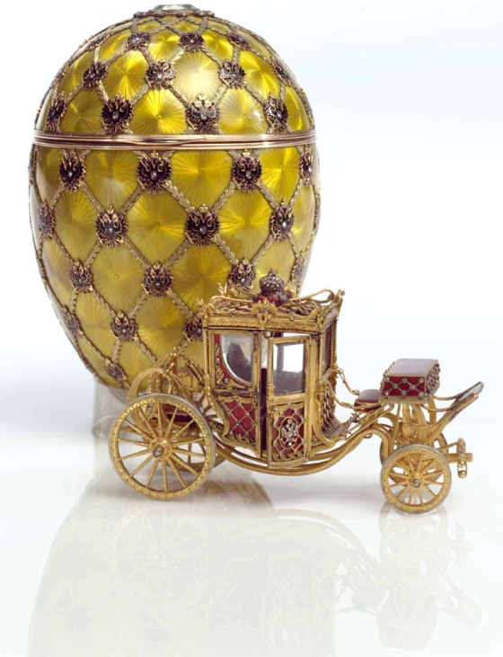 SOTHEBYS WILL SELL NINE FABERGE IMPERIAL EASTER EGGS