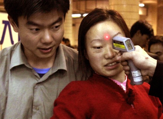 CHINESE TEMPERATURE CHECK