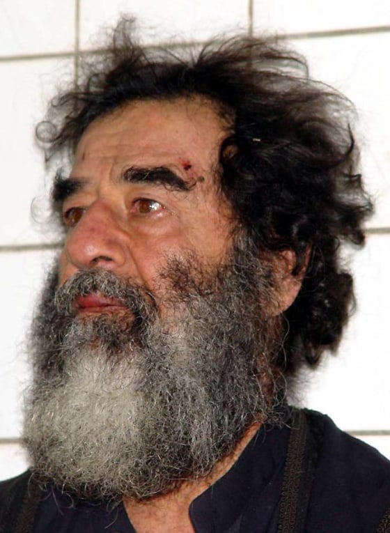 FILE PHOTO Saddam Hussein Declared A POW