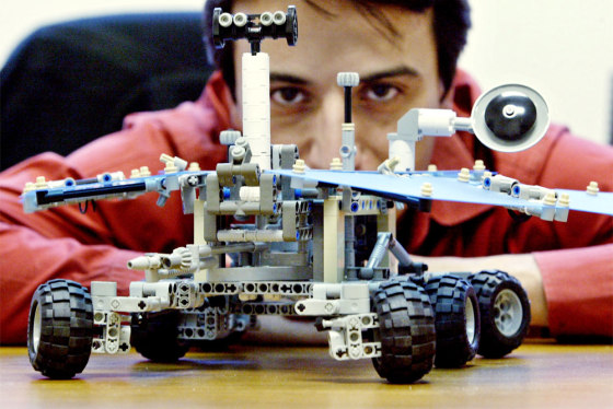 Mars rover is landing again in toy stores