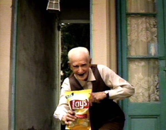 Frito Lay's Super Bowl ad will feature a pair of feisty senior citizens fighting over a bag of potato chips.