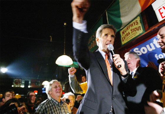 Kerry Campaigns In South Carolina