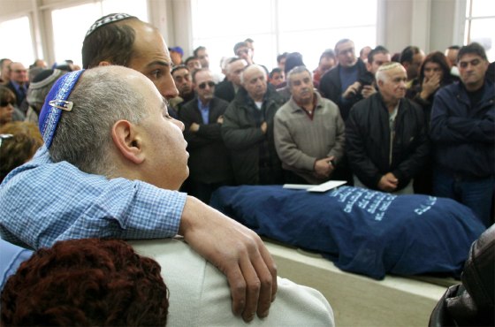 RELATIVES OF ISRAELI ROSE BONA KILLED BY PALESTINIAN SUICIDE BOMBER IN JERUSALEM
