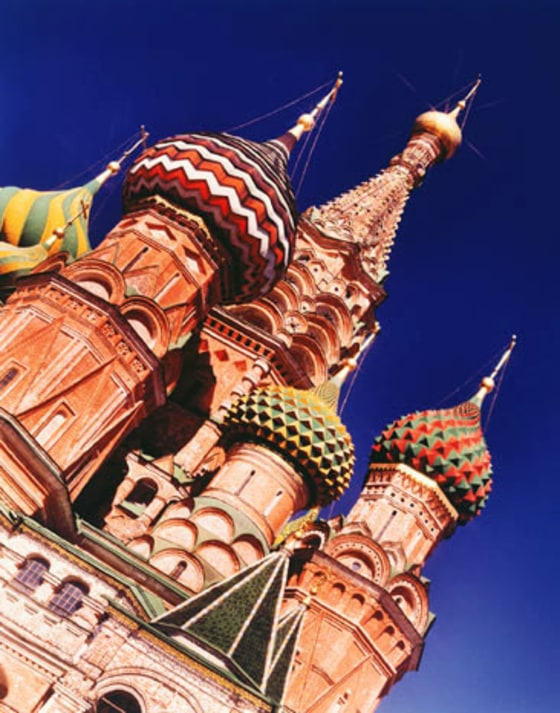 Image: St. Basil's Cathedral in Moscow