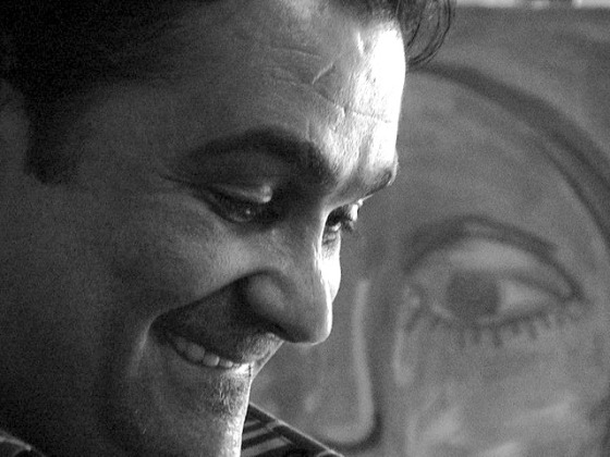 Artist Wisam Rady in his studio