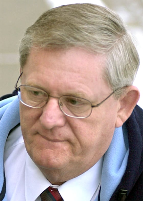 Former U.S. Rep. Bill Janklow of South Dakota during his trial&nbsp;in December 2003. he began his 100-day sentence on Saturday.