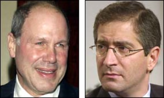 Comcast&nbsp;released a letter Wednesday sent to Disney CEO Michael Eisner, left, indicating that he had personally rejected Comcast CEO Brian Roberts’ offer to enter into merger discussions earlier this week.