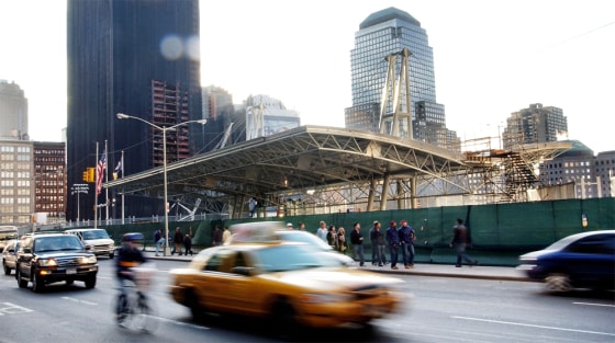 World Trade Center Site Construction Continues
