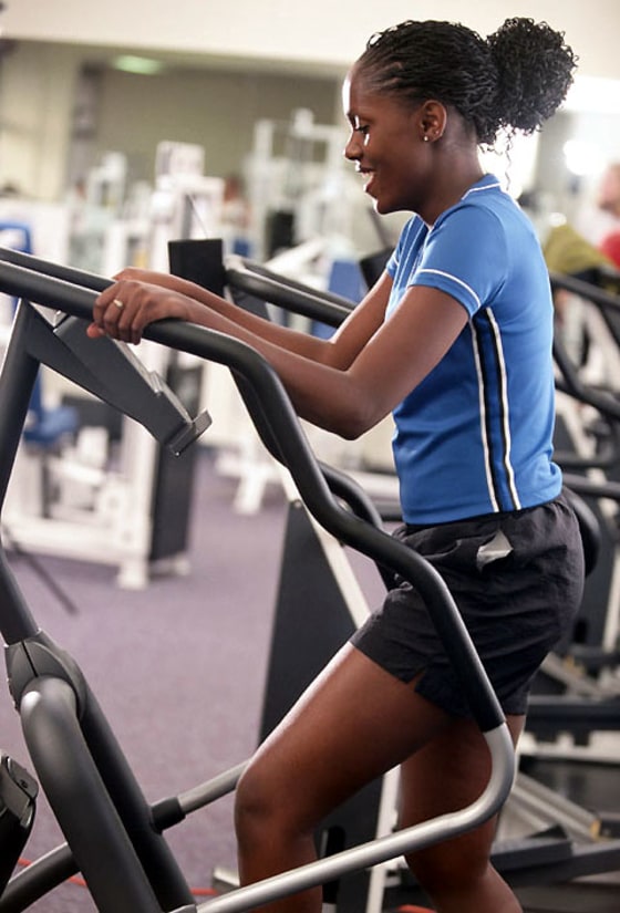 Do you lean on the hand rails when using cardio equipment? The bars should be used only for balance, not support, fitness experts say.