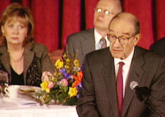 ‘The currency depreciation that we have experienced of late should eventually help to contain our current account deficit as foreign producers export less to the United States,’ Federal Reserve Chairman Alan Greenspan told the Economic Club of New York Tuesday.