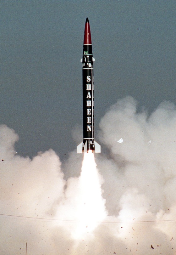 FILE PHOTO OF PAKISTAN'S BALLISTIC MISSILE SHAHEEN-1