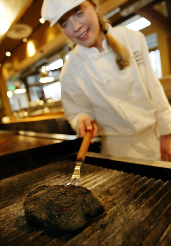 SEATTLE SOUS CHEF ALLISON JESTER GRILLS COFFEE FLAVORED STEAK DISH