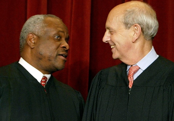 Supreme Court Justices Pose For Portraits