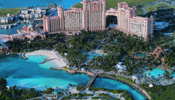 The Atlantis Resort in the Bahamas, according to Forbes.com, is the best place for a family vacation.