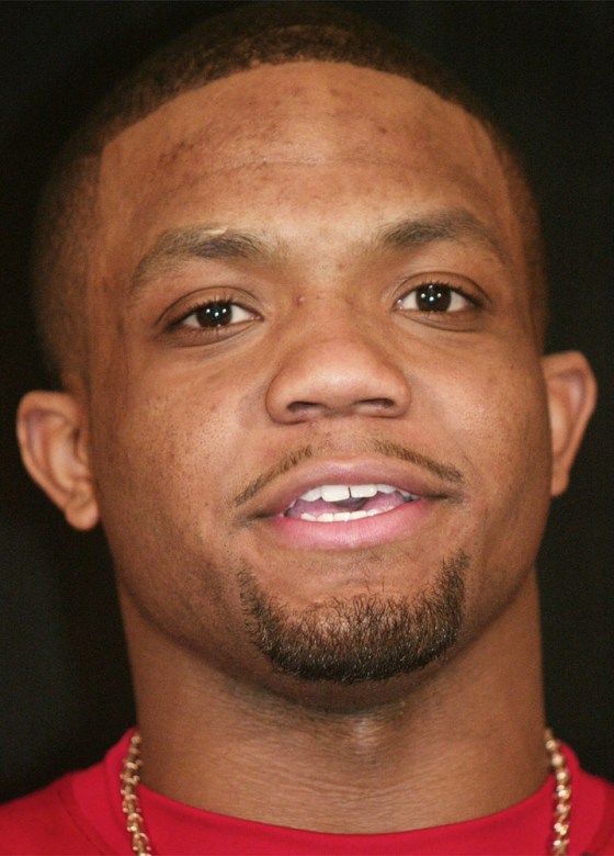 MAURICE CLARETT TALKS TO REPORTERS IN NEW YORK CITY