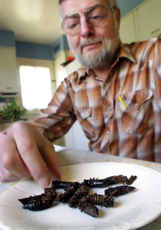 Jacques Tiziou kept from their last appearance, 17 years ago, in his freezer, and has been eating them ever since.
