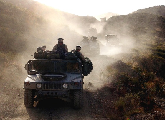 AMERICAN VEHICLES PATROL
