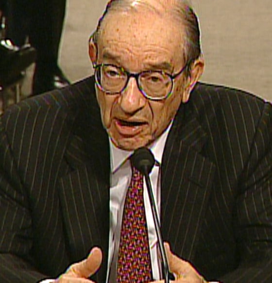 "As I have noted previously, the federal funds rate must rise at some point to prevent pressures on price inflation from eventually emerging," Alan Greenspan told Congress Wednesday.