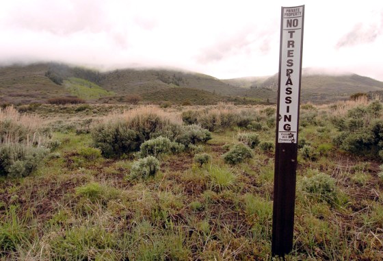 THOMPSON CREEK ROADLESS AREA SIGN