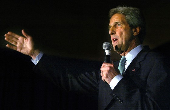 John Kerry Speaks In Washington DC