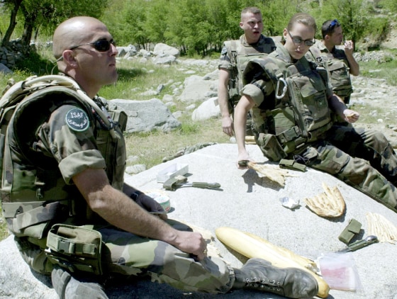 AFGHANISTAN-FRANCE-ISAF-SOLDIERS
