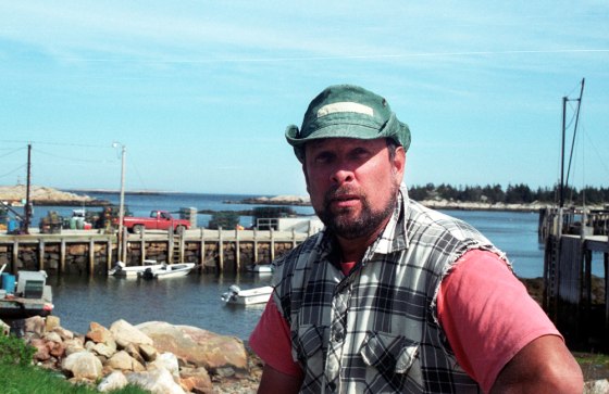 Clayton Philbrook, lobsterman of Matinicus, Maine.