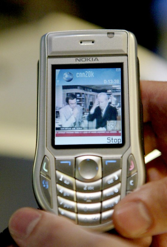 NEW NOKIA MOBILE PHONE SHOWS LIVE VIDEO FEED