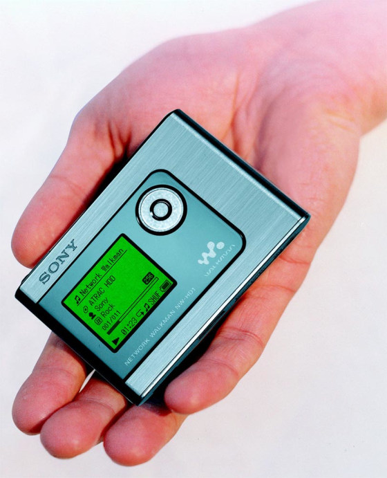 Sony said it packed more songs in a smaller storage space by using advanced compression technology.