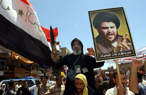 IRQ: Protest After Friday Prayer In Al-Kadhimiyah Mosque