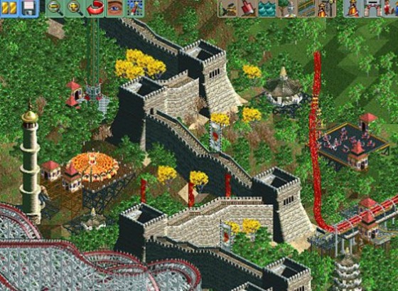 Older games, such as the two-year-old “Rollercoaster Tycoon 2,” which lets users create their own exotic theme parks, are popular with on demand game players.